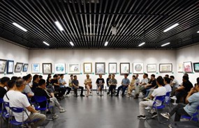 美术学院赴合肥参加第九届安徽美术大展推进会