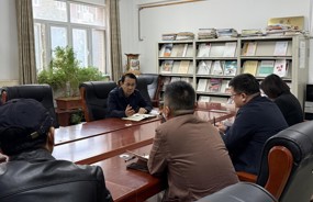 深化调研强党建  暖心交流育新人  —— 校党委副书记李明赴美术学院调研指导